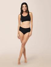 Load image into Gallery viewer, Emily Mid-Rise Hipster Brief / Black