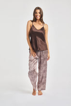 Load image into Gallery viewer, Silk Camisole Chocolate