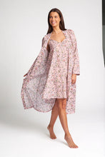 Load image into Gallery viewer, Cotton Voile Robe Botanica Pink