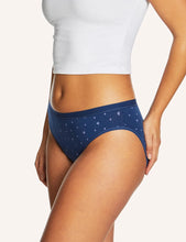 Load image into Gallery viewer, Love Luna Cotton Period Bikini - Blue Blossom