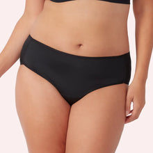 Load image into Gallery viewer, Love Luna Period Midi Brief / Black
