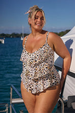 Load image into Gallery viewer, Snow Leopard 3 Tier One Piece