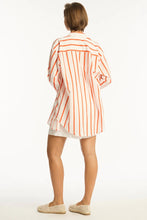 Load image into Gallery viewer, Sea Level Corfu Stripe Shirt / Flame
