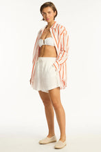 Load image into Gallery viewer, Sea Level Corfu Stripe Shirt / Flame