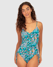 Load image into Gallery viewer, South Beach Ruched Side One Piece Swimsuit