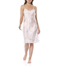 Load image into Gallery viewer, Mattea Satin Nightie / White - OrangeS