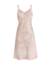 Load image into Gallery viewer, Mattea Satin Nightie / White - OrangeS