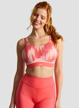 Load image into Gallery viewer, Boundless Moulded Non Wired Sports Bra - Pink Abstract