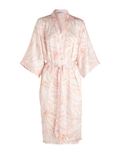 Load image into Gallery viewer, Pandora Satin Robe / White - Orange
