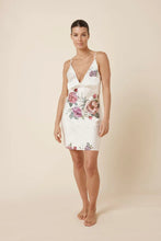 Load image into Gallery viewer, Piper Floral Silky Satin Nightie