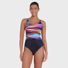 Load image into Gallery viewer, Adjustable Scoopback One Piece Swimsuit PRISM GEO