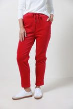 Load image into Gallery viewer, Cotton/Elastane Cord Jogger - Red