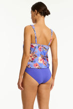 Load image into Gallery viewer, Blue Hawaii Blouson Tankini