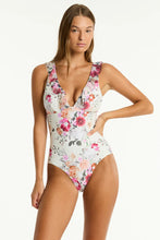 Load image into Gallery viewer, Belle Frill One Piece / Coconut