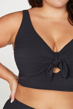 Load image into Gallery viewer, Black Aria Cezanne D / DD Cup Underwire Bikini Top