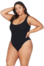 Load image into Gallery viewer, Black Arte Eco Kahlo One Size One Piece Swimsuit