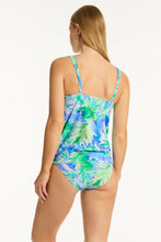 Load image into Gallery viewer, Key Largo Blouson Tankini Blue