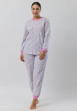 Load image into Gallery viewer, FLOWERETTE SKI PJ SET PINK