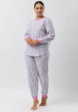 Load image into Gallery viewer, FLOWERETTE SKI PJ SET PINK