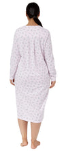 Load image into Gallery viewer, Rosebud Pleated Nightie Mid / Pink