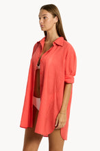 Load image into Gallery viewer, Heatwave Cover Up Shirt Flame