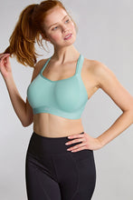Load image into Gallery viewer, Panache Sport Power Underwired Sports Bra - Aqua Haze/Wave Print