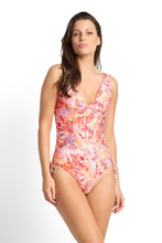 Load image into Gallery viewer, Sundance Tie Side One Piece Peach