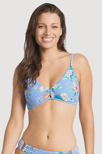 Load image into Gallery viewer, Chilio Multi Bar Bra Blue