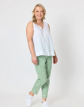 Load image into Gallery viewer, Tilly Linen Cami - White