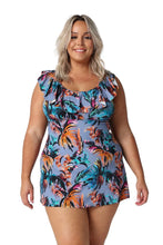 Load image into Gallery viewer, Mauritius Frill Swim Dress