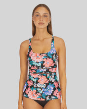 Load image into Gallery viewer, Le Jardin Multi Singlet Black