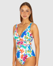 Load image into Gallery viewer, Le Jardin  Long Line 1 Piece Black