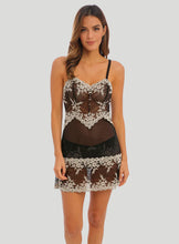 Load image into Gallery viewer, Embrace Lace Chemise / Black