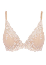 Load image into Gallery viewer, WACOAL Embrace Lace / Plunge Bra/ Nude Ivory