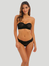 Load image into Gallery viewer, Halo Lace Strapless / Black
