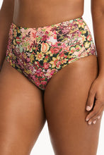 Load image into Gallery viewer, Wildflower High Waist Gathered Side Pant Pink