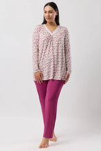 Load image into Gallery viewer, BLOOM PJ SET BORDEAUX - Y247B6