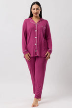 Load image into Gallery viewer, REVERE PJ SET BORDEAUX - Y252PL