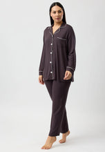 Load image into Gallery viewer, YUU Plain PJ Set / Chocolate