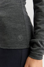 Load image into Gallery viewer, Crew Neck Merino Tee / Charcoal
