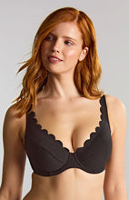 Load image into Gallery viewer, Panache Spirit Lauren Plunge Bikini Top / Black