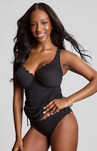 Load image into Gallery viewer, Panache Spirit Selena Plunge Tankini / Black