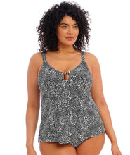 Load image into Gallery viewer, Elomi Swim Pebble Cove Non-Wired Moulded Tankini Top - Black