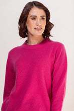 Load image into Gallery viewer, 100% Merino Wool (Cashfeel) Crew Neck Sweater - Pink