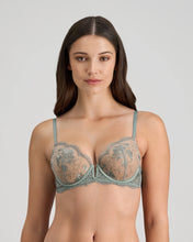 Load image into Gallery viewer, Bendon Romilly Push Up Bra Iceberg Green