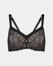 Load image into Gallery viewer, Delicate Lace Underwire Bra / Black
