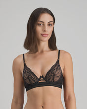 Load image into Gallery viewer, Ava Rose Underwire Bra Black