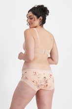 Load image into Gallery viewer, Jockey Parisienne Cotton Print Boyleg / Floral Nostalgia