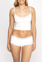 Load image into Gallery viewer, Parisienne Cotton Boyleg / White
