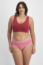 Load image into Gallery viewer, Parisienne® Cotton Boyleg 2 Pack - Cora Camelia / Pink Teaser